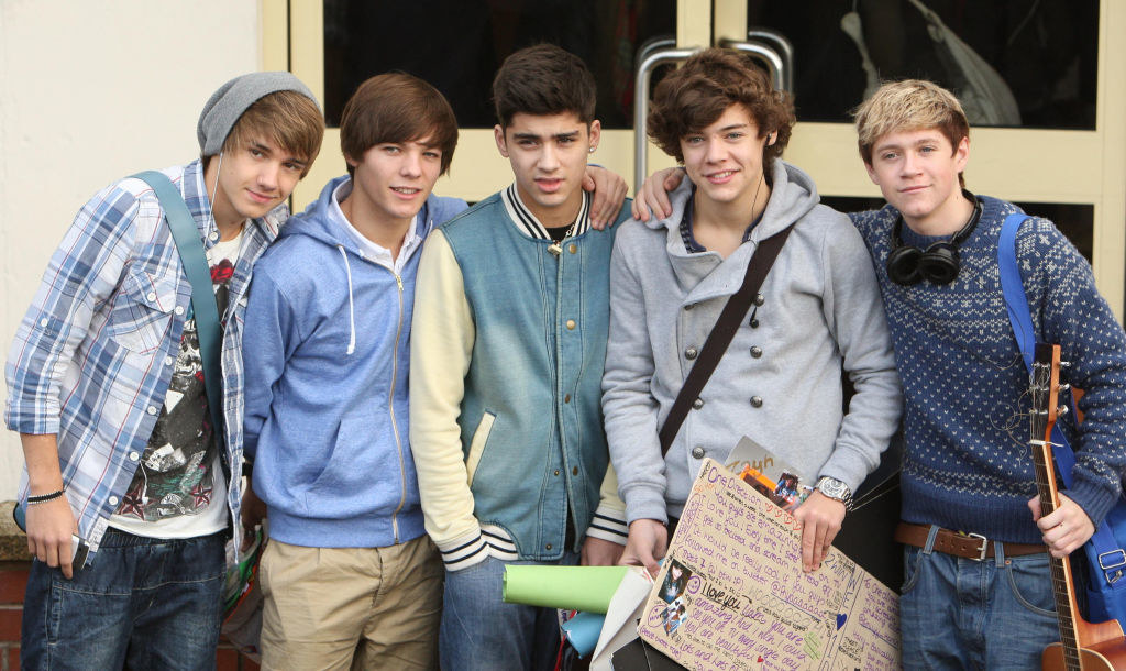 the young boys of one direction