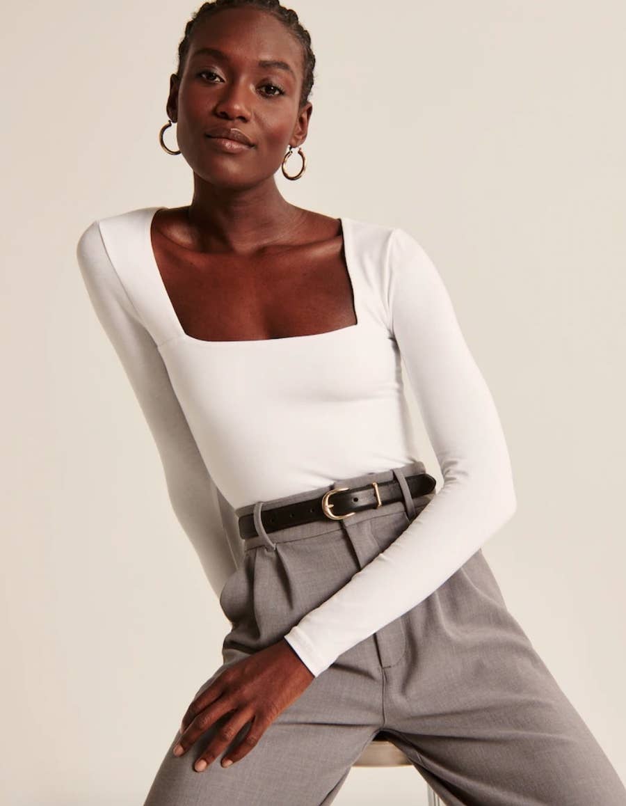 ASTR the Label Cap Sleeve Square Neck Bodysuit, It Doesn't Get More  Stylish and Effortless Than These 21 New Nordstrom Pieces