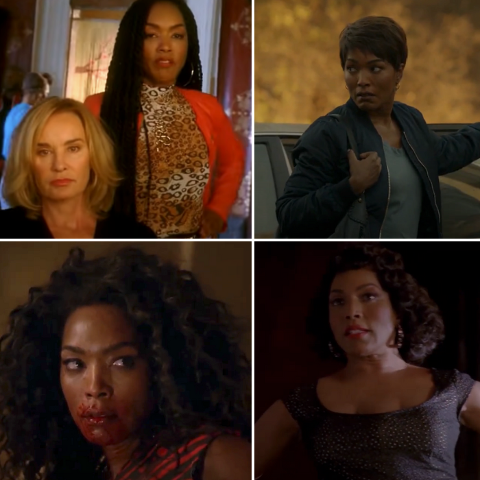 angela in different roles for the series