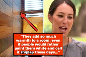 wood panel walls add so much warmth, even if people would rather paint them white and call them shiplap with joana gaines looking stumped