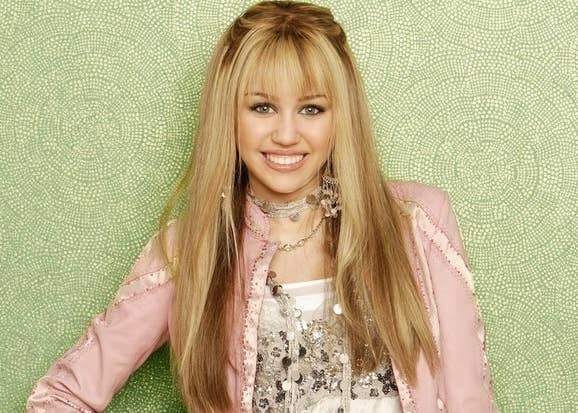 Miley Cyrus smiling