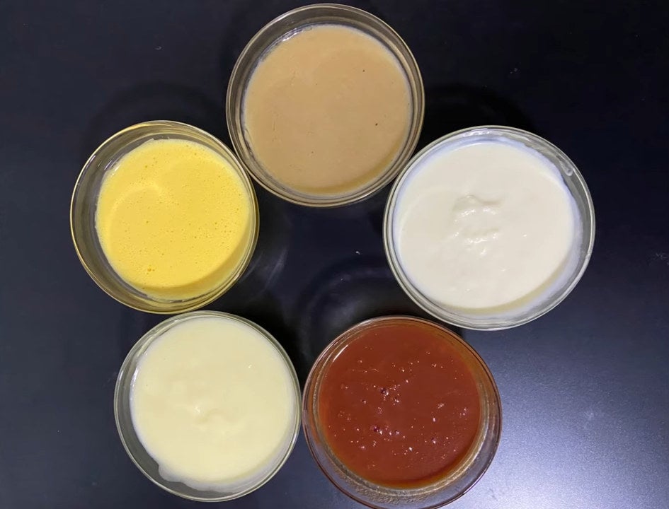 five sauces