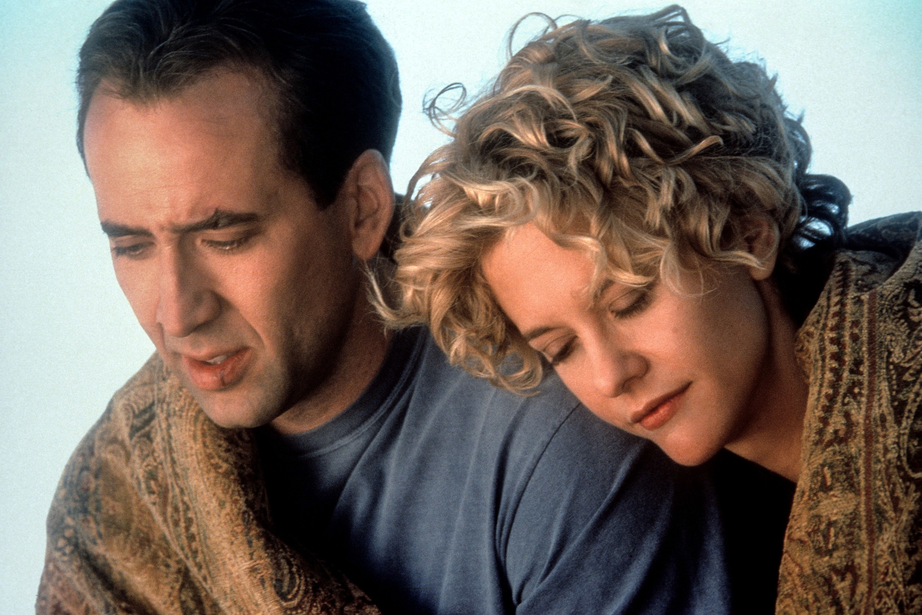 Nic Cage and Meg Ryan in &quot;City of Angels&quot;