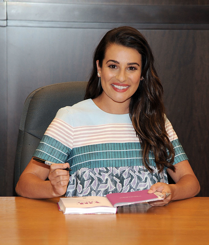 Lea Michele Responds To Can t Read Comments