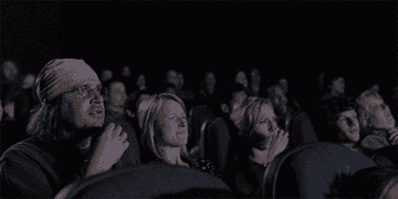 People in a movie theater