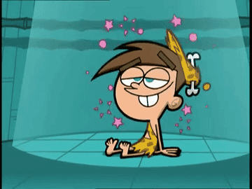Timmy from &quot;Fairy Odd Parents&quot; seeing stars