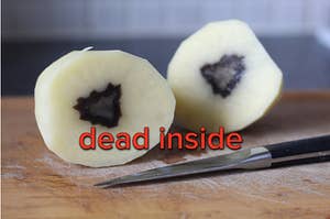 moldy potato 