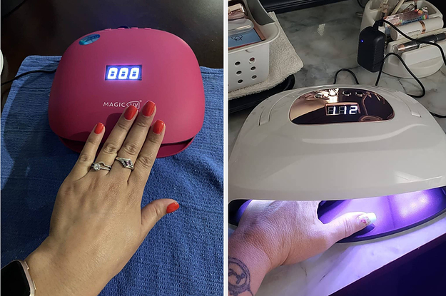 One Fire UV Light for Nails, 120W Nail Dryer, 42 Beads Fast Curing UV Led  Nail Lamp, 4 Timers Auto Sensor Gel Lamp for Nails, Portable Large Space UV
