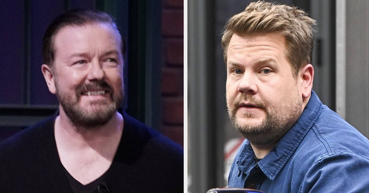 Ricky Gervais Had A Brutal Response To James Corden Stealing His Joke