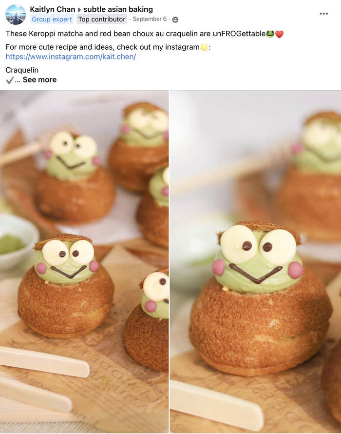 微妙的亚洲烘焙group's Facebook page
