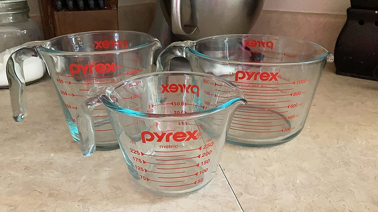 Reviewer image of three measuring cups