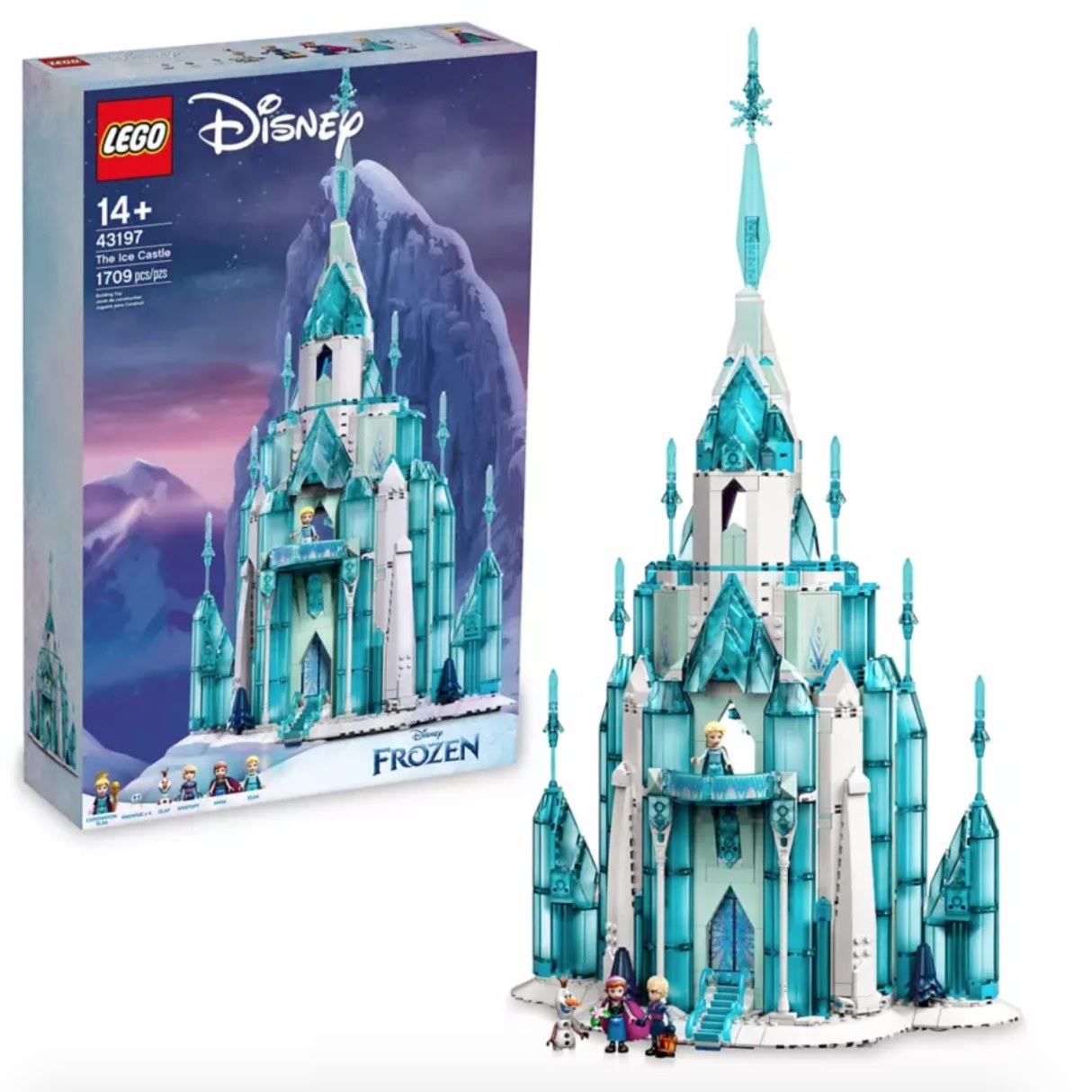 the lego ice castle