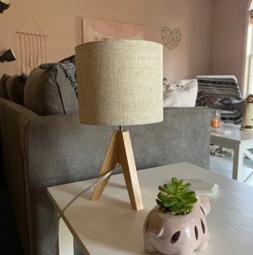 Reviewer's photo of one of the lamps