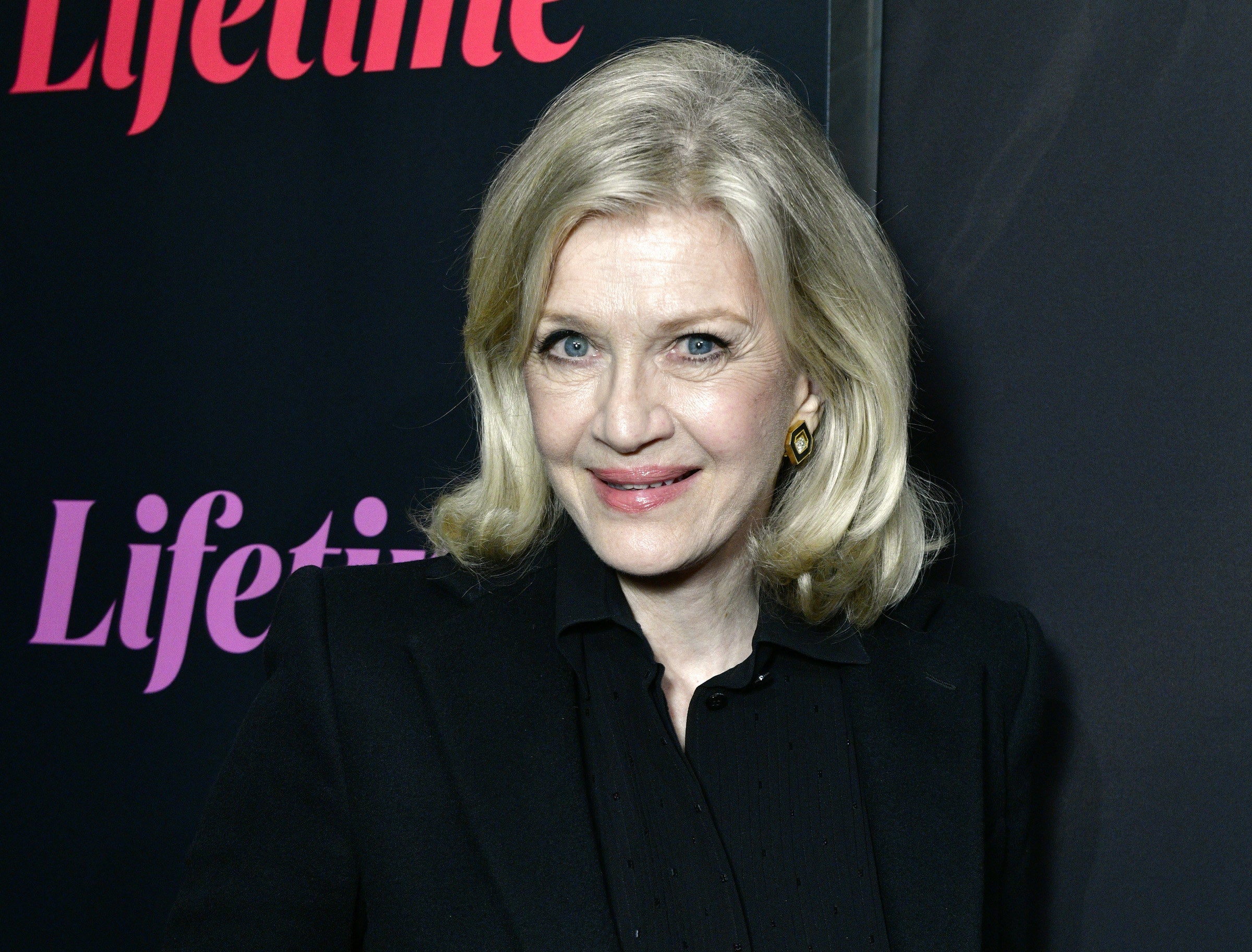 Diane Sawyer at a Lifetime event in 2020