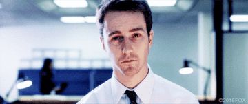 Edward Norton in &quot;Fight Club&quot;
