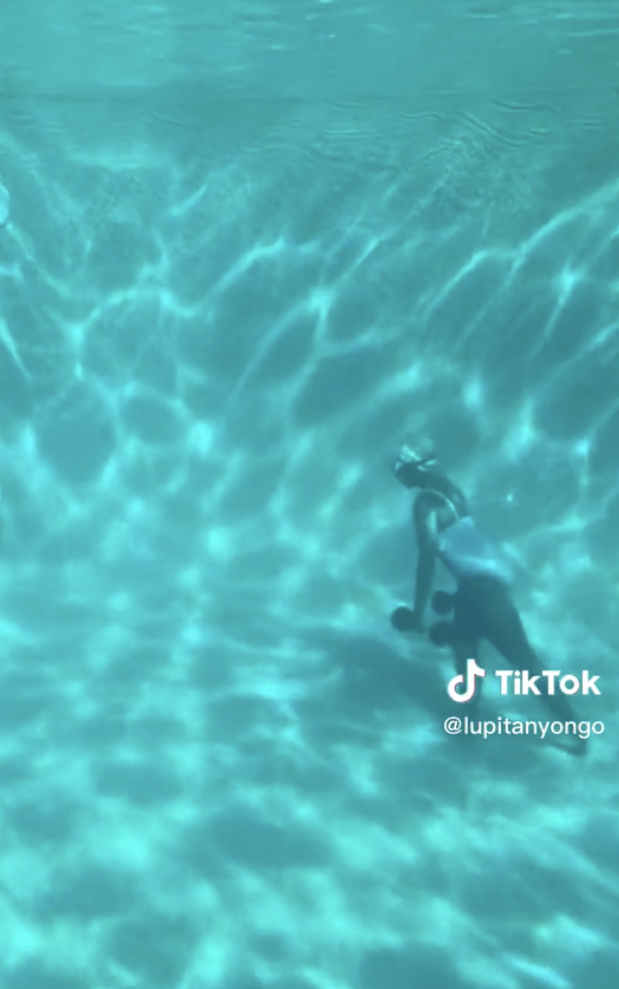 Screenshot from Lupita&#x27;s TikTok video
