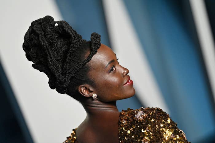 Closeup of Lupita Nyong'o