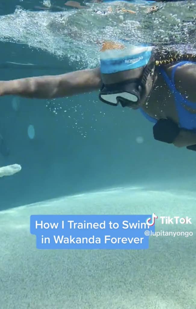 Screenshot from Lupita's TikTok