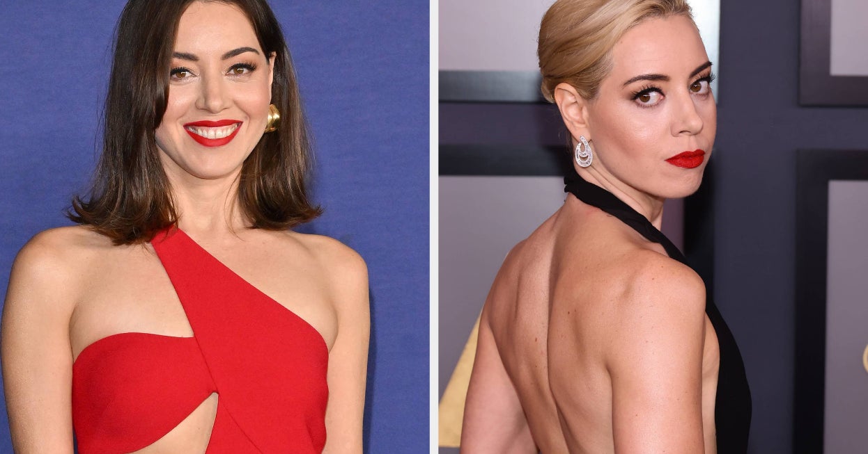 Aubrey Plaza Just Went Blond! Check Out Her Chic New Look