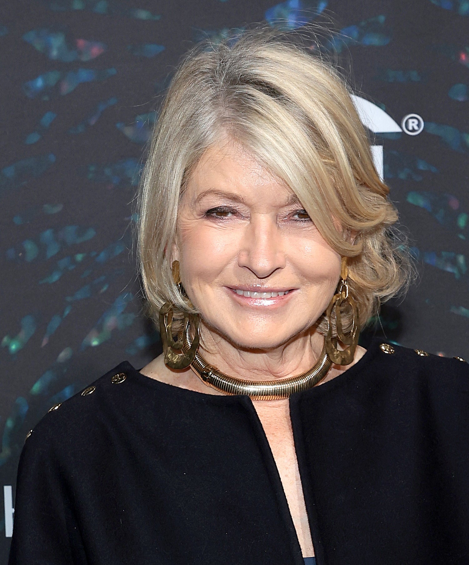 Closeup of Martha Stewart