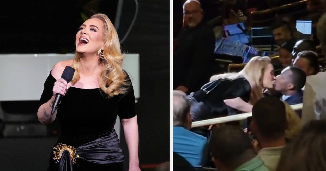 Adele Kissed Boyfriend Rich Paul Mid-Performance At Her Vegas Show, And It’s Super Cute
