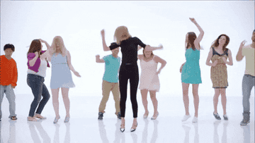 Taylor Swift in the &quot;Shake It Off&quot; music video