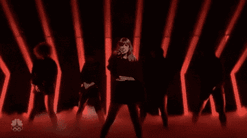 Taylor Swift performing on &quot;Saturday Night Live&quot;