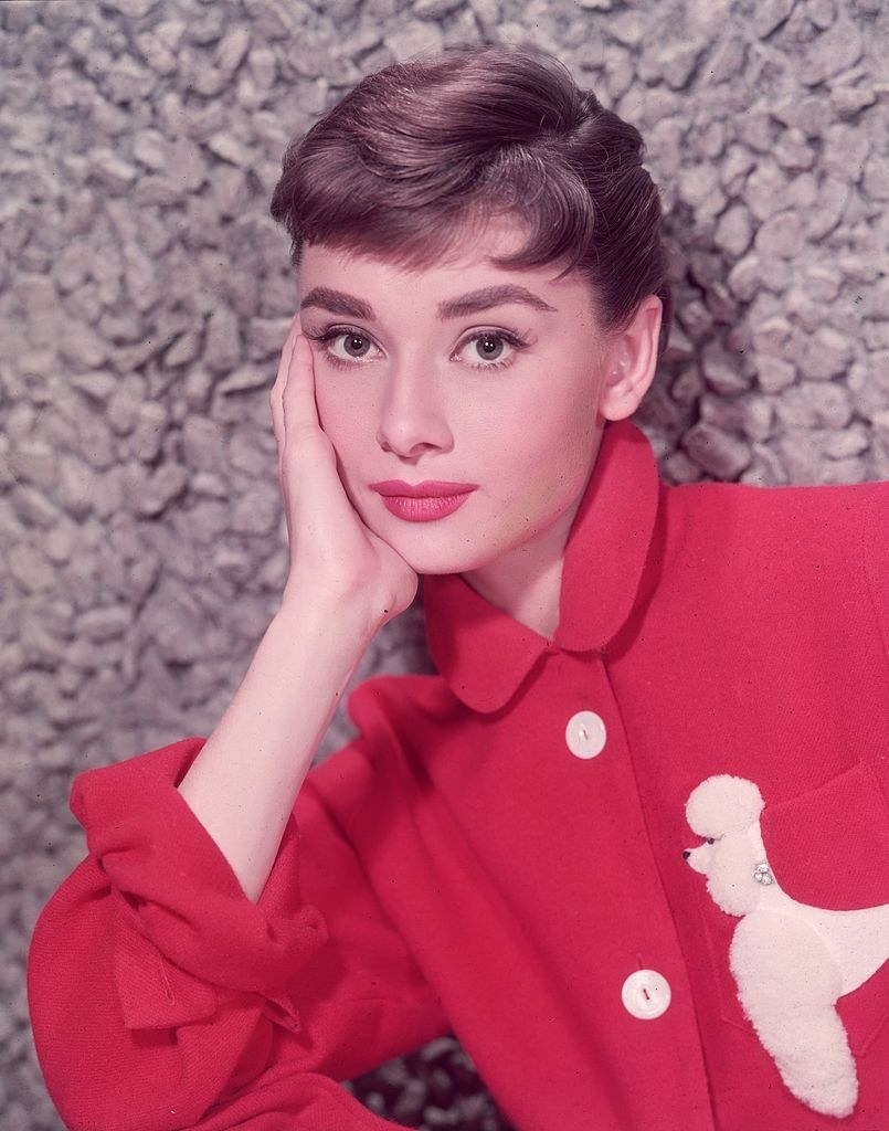 Hepburn in 1955