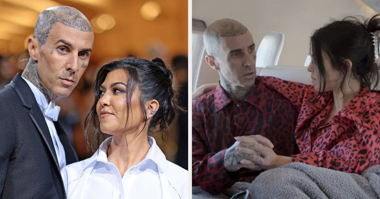 Travis Barker On Kourtney Kardashian Helping Him Overcome Fear Of Flying