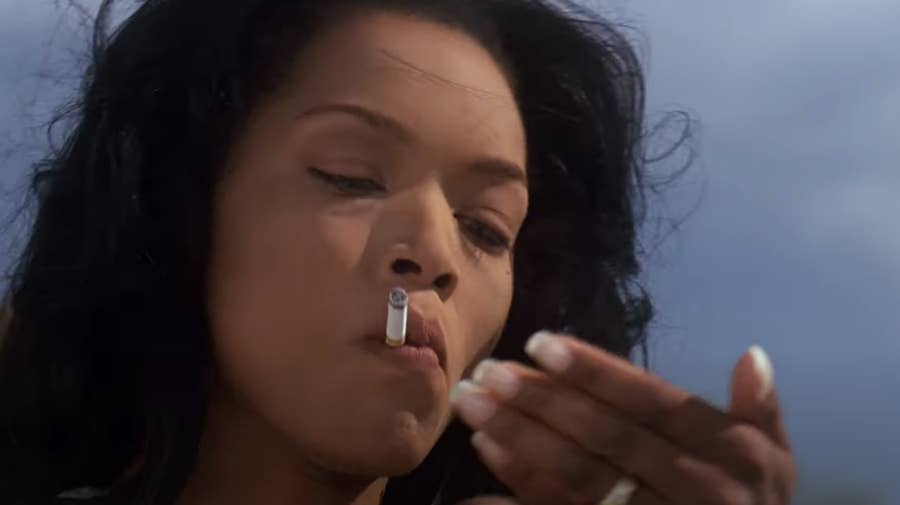angela bassett cigarette gif Angela Bassett Wakanda Forever Oscar Nomination