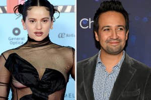 Rosalia and Lin-Manuel Miranda