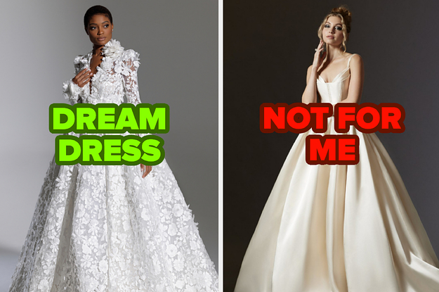 Brutally Rate These Wedding Dresses To Find Out What Time Of The Year You'll Be Married In