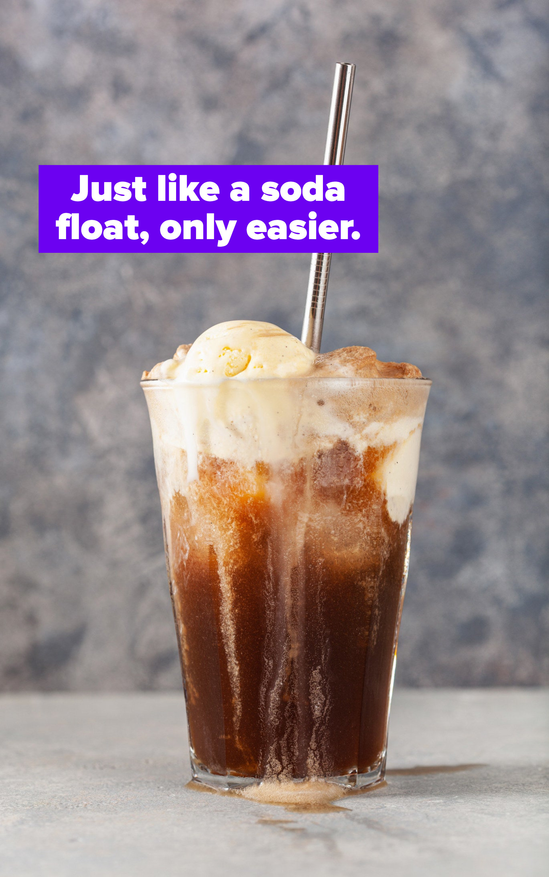 A soda float.