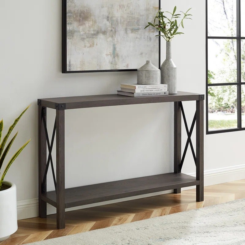 the table in sable gray