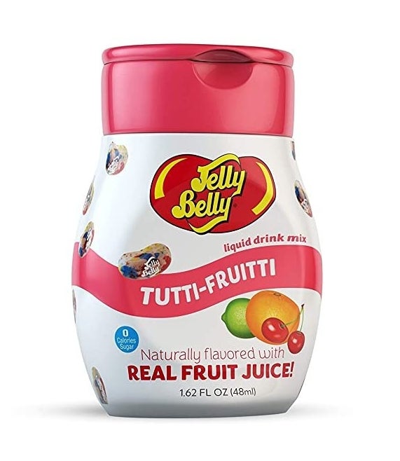 tutti-fruitti flavor liquid drink mix