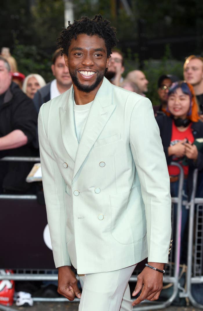 Chadwick Boseman attends the GQ Men of the Year Awards