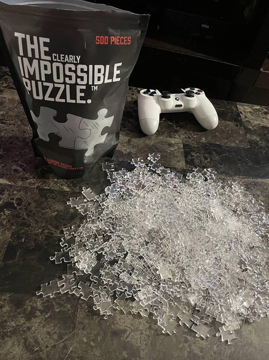  The Clearly Impossible Puzzle 100 Pieces - Clear