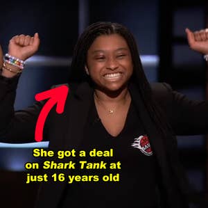 Tyla getting a deal on "Shark Tank"