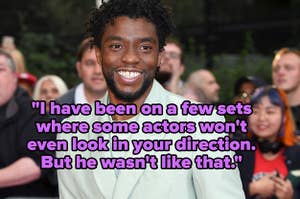 Chadwick Boseman attends the GQ Men of the Year Awards