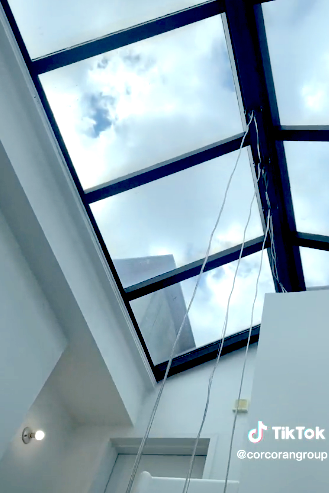 skylight in ceiling