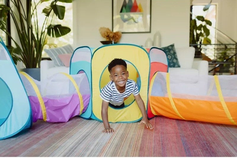 model in a large fort