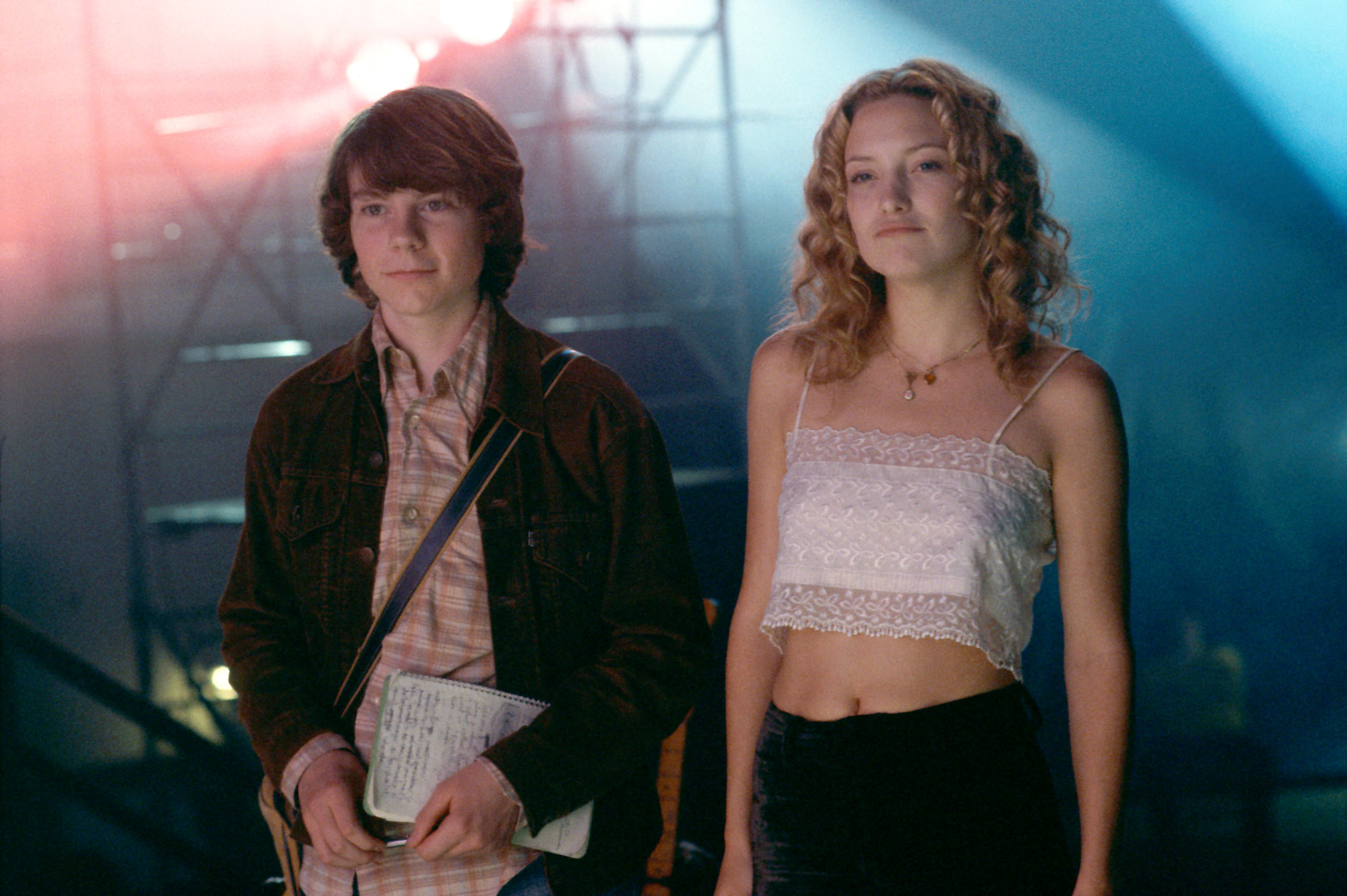 Kate Hudson and Patrick Fugit in Almost Famous