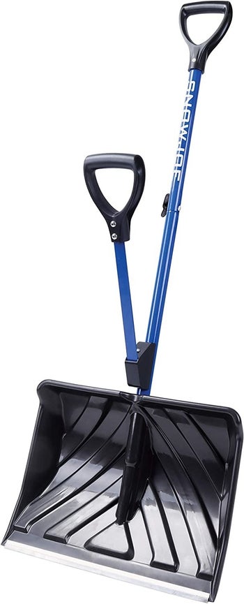 The shovel with two handles