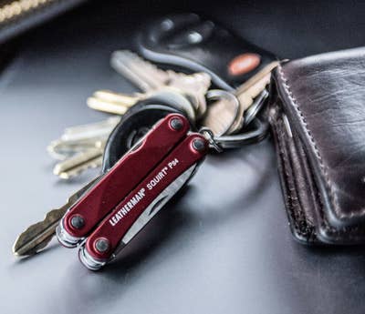 The multi-tool on a keychain