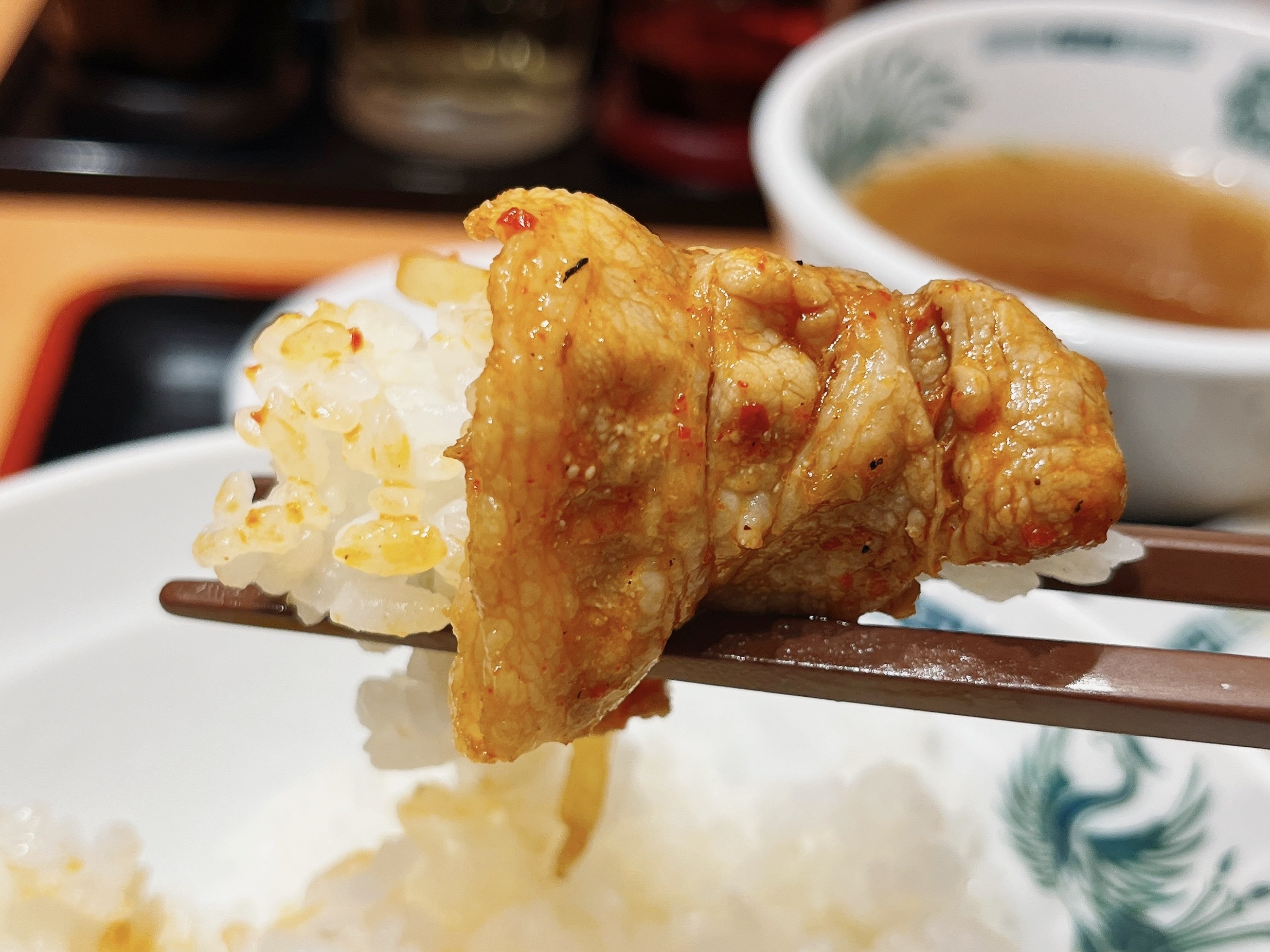 日高屋のオススメの定番メニュー「バクダン炒め定食」
