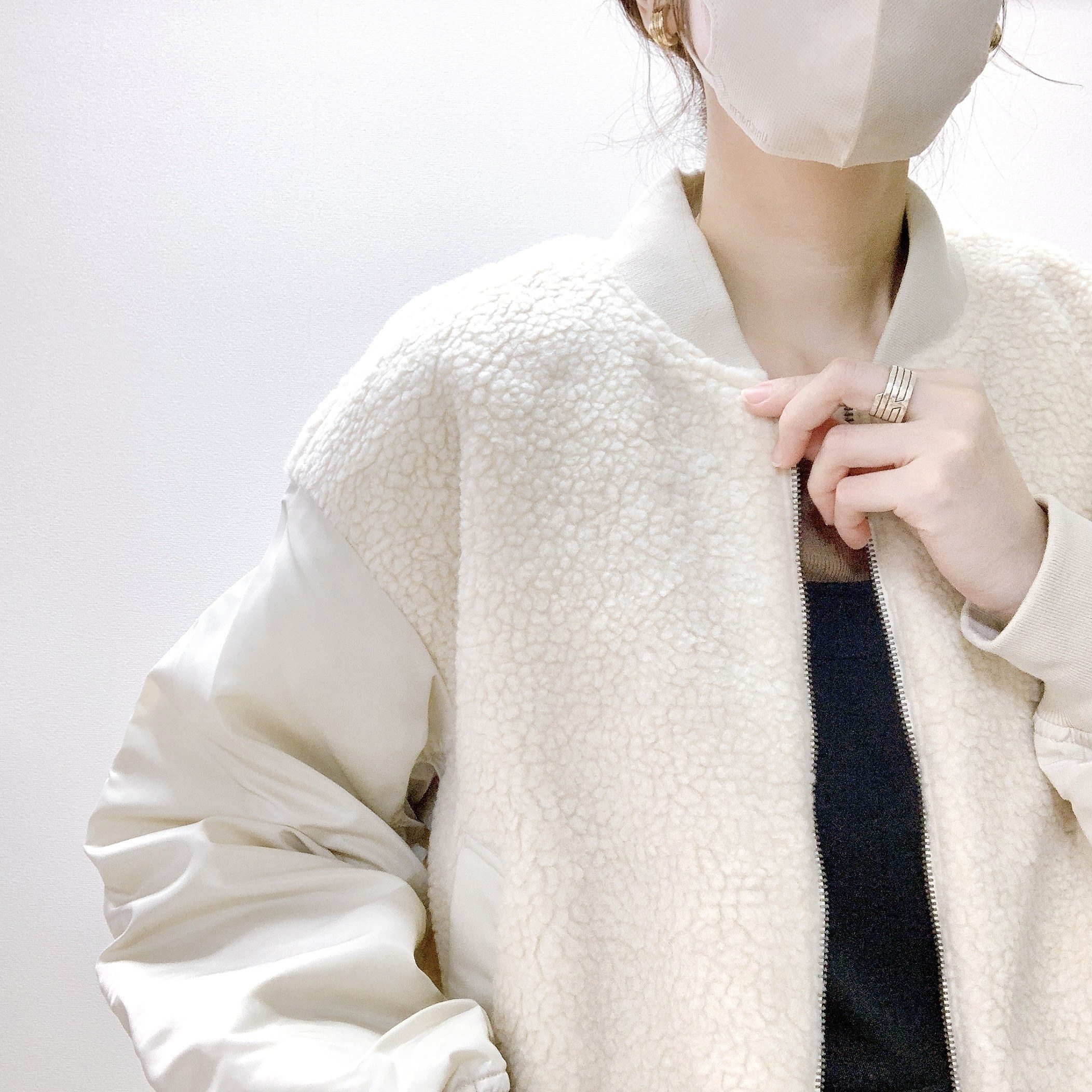 mau.［UNIQLO/GU/ZARA/高身長コーデ] | ・ 【GUフェイクレザー