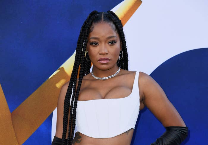 Closeup of Keke Palmer