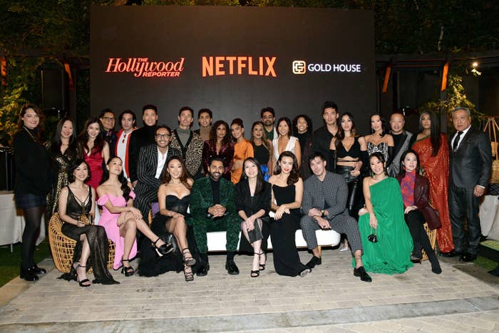 Guests attend the Asian Pacific Islander Excellence Celebration hosted by Netflix to celebrate the accomplishments of API creatives in 2022 at Casita Hollywood on November 17, 2022 in Los Angeles, California