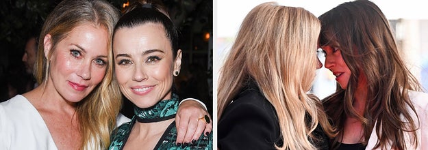 Linda Cardellini and Christina Applegate