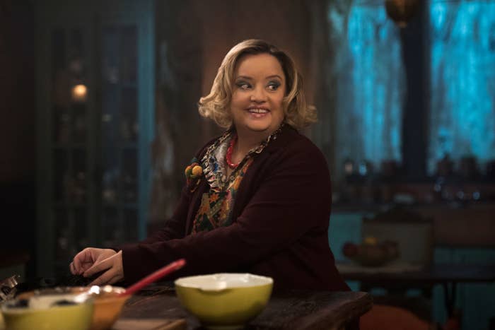Lucy Davis in Chilling Adventures of Sabrina